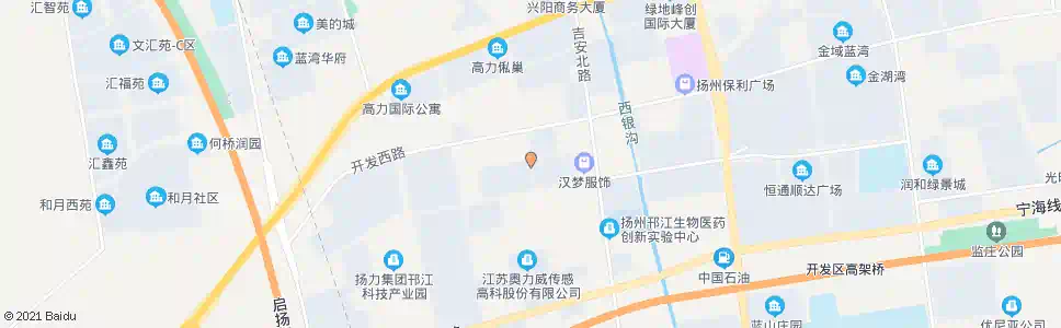 扬州柏泰东门_公交站地图_扬州公交_妙搜公交查询2025