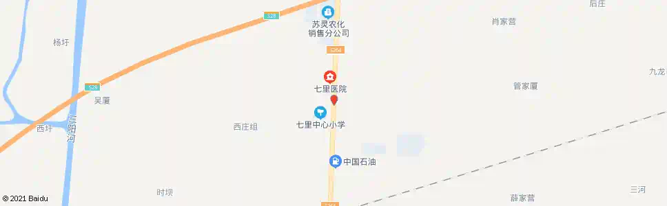 扬州七里_公交站地图_扬州公交_妙搜公交查询2025