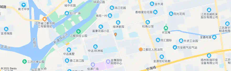 扬州江中_公交站地图_扬州公交_妙搜公交查询2025