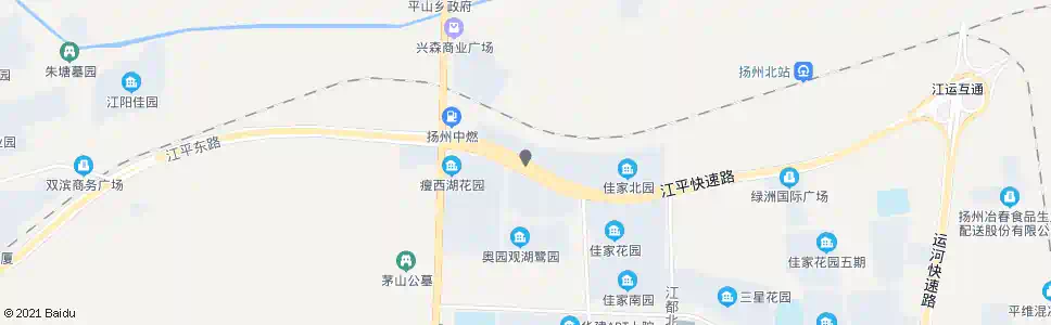 扬州江平东路_公交站地图_扬州公交_妙搜公交查询2025