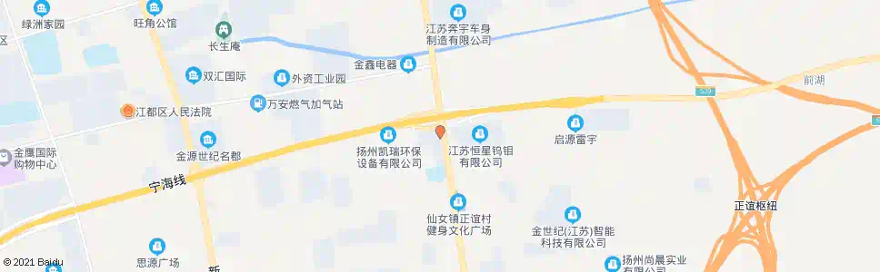 扬州江佳电子_公交站地图_扬州公交_妙搜公交查询2025