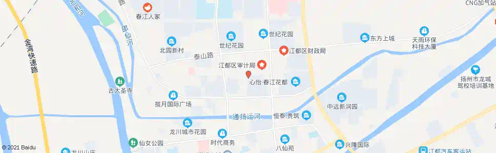 扬州江都信访局_公交站地图_扬州公交_妙搜公交查询2025
