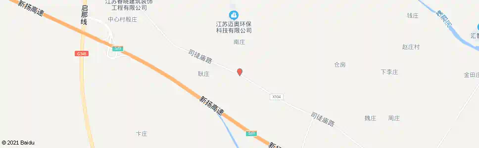 扬州双庙村_公交站地图_扬州公交_妙搜公交查询2025