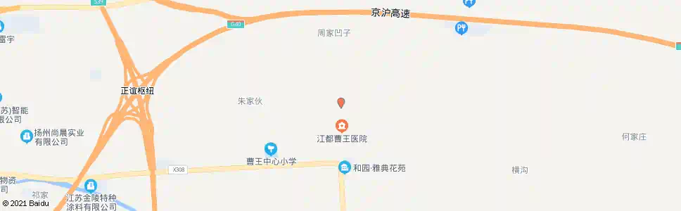 扬州曹王_公交站地图_扬州公交_妙搜公交查询2025