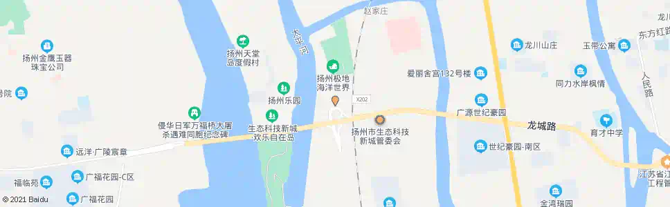 扬州1912小镇_公交站地图_扬州公交_妙搜公交查询2025