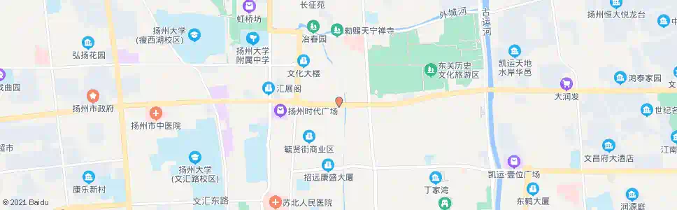 扬州珍园(翠园)_公交站地图_扬州公交_妙搜公交查询2025