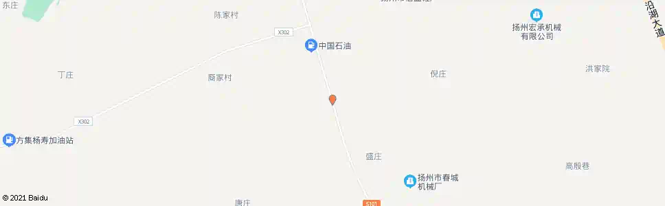 扬州时庄_公交站地图_扬州公交_妙搜公交查询2025