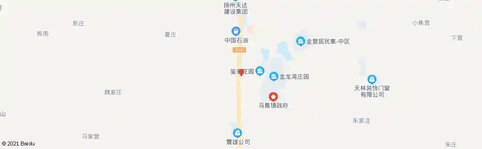 扬州马集_公交站地图_扬州公交_妙搜公交查询2025