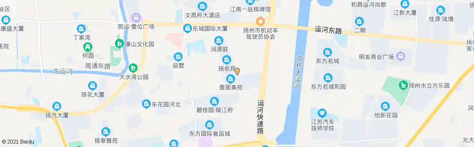 扬州施井路_公交站地图_扬州公交_妙搜公交查询2025