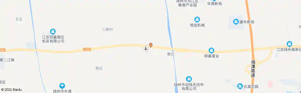 扬州建华大桥西_公交站地图_扬州公交_妙搜公交查询2025