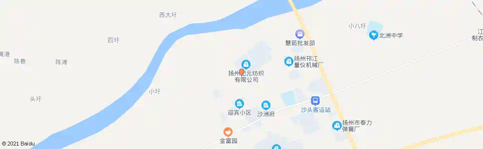扬州花园路_公交站地图_扬州公交_妙搜公交查询2025