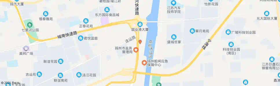 扬州固业港金属城_公交站地图_扬州公交_妙搜公交查询2025