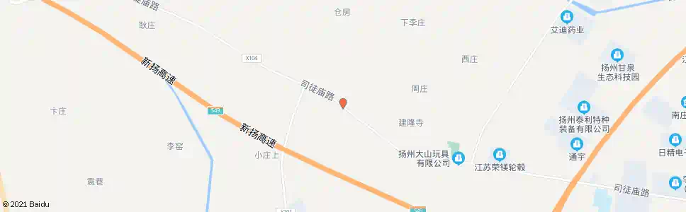 扬州祁塘_公交站地图_扬州公交_妙搜公交查询2025