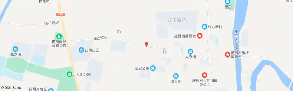 扬州袁巷_公交站地图_扬州公交_妙搜公交查询2025