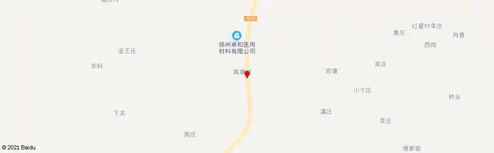 扬州高塘村_公交站地图_扬州公交_妙搜公交查询2025