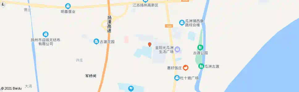 扬州英迈杰_公交站地图_扬州公交_妙搜公交查询2025