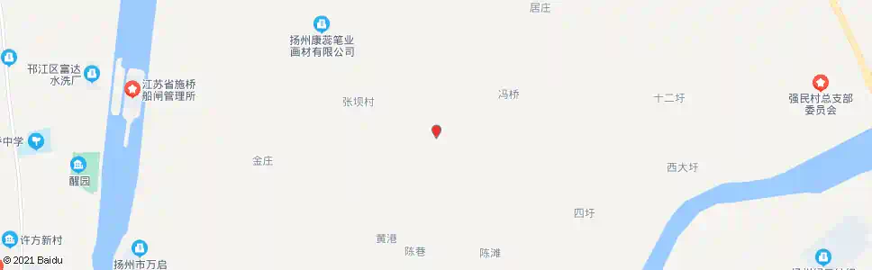扬州潮龙村村委会_公交站地图_扬州公交_妙搜公交查询2025