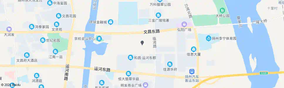 扬州行政中心_公交站地图_扬州公交_妙搜公交查询2025
