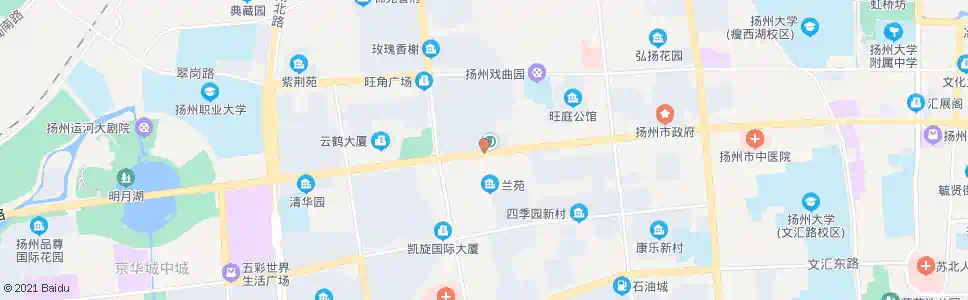 扬州翠岗小区_公交站地图_扬州公交_妙搜公交查询2025