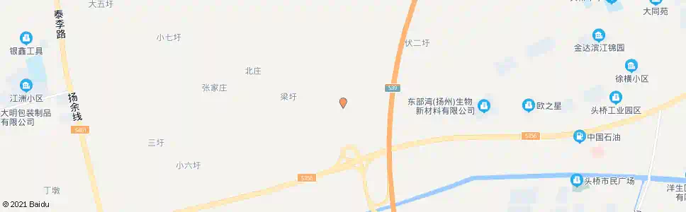 扬州联桥村_公交站地图_扬州公交_妙搜公交查询2025