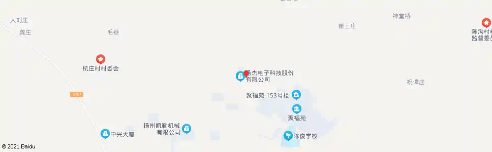 扬州北涧_公交站地图_扬州公交_妙搜公交查询2025