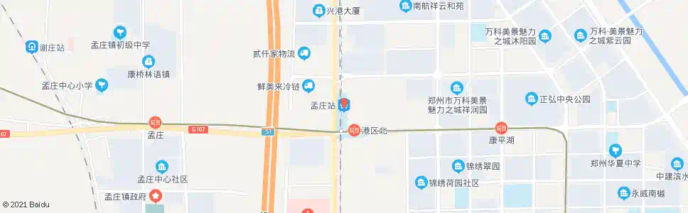 扬州孟庄_公交站地图_扬州公交_妙搜公交查询2025