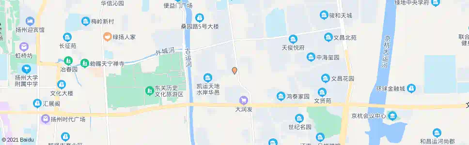 扬州宝军厂_公交站地图_扬州公交_妙搜公交查询2025