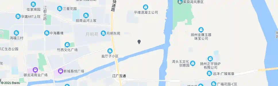 扬州扬州发电有限公司_公交站地图_扬州公交_妙搜公交查询2025