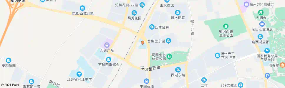 扬州梅苑双语学校_公交站地图_扬州公交_妙搜公交查询2025