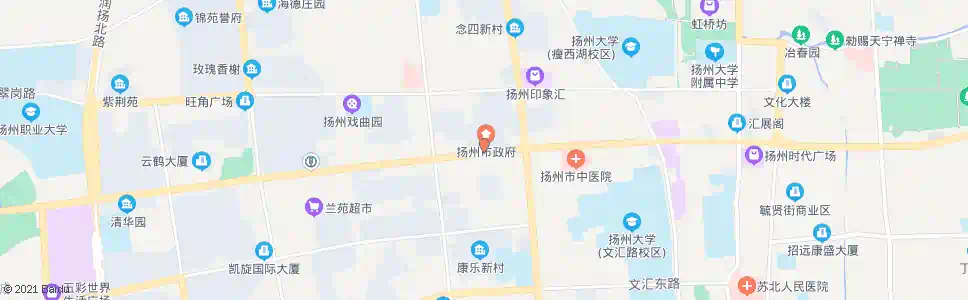 扬州街道组_公交站地图_扬州公交_妙搜公交查询2025