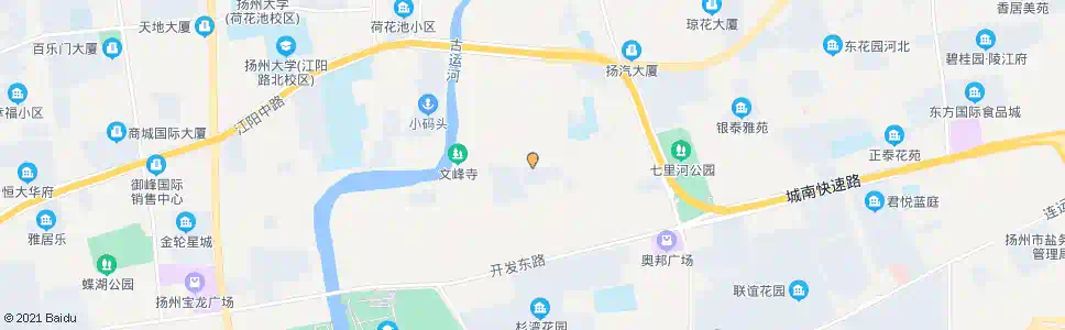 扬州制药厂_公交站地图_扬州公交_妙搜公交查询2025