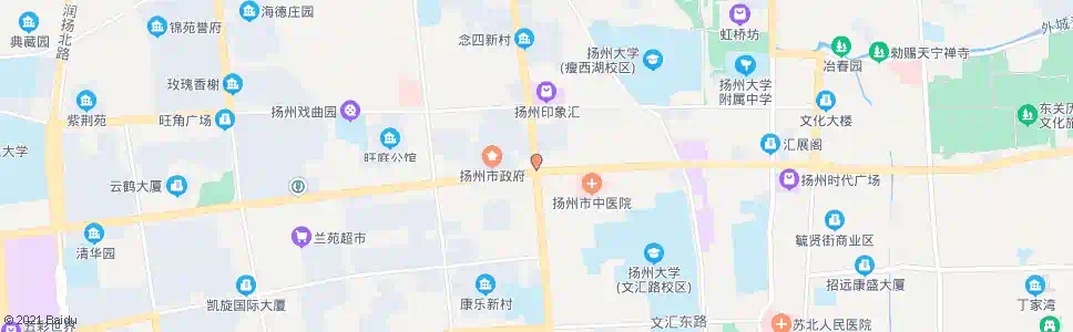 扬州扬子江北路_公交站地图_扬州公交_妙搜公交查询2025