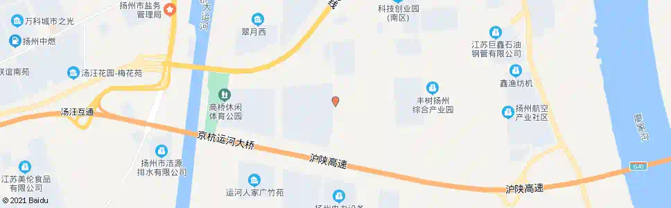 扬州中欧工业园东门_公交站地图_扬州公交_妙搜公交查询2025