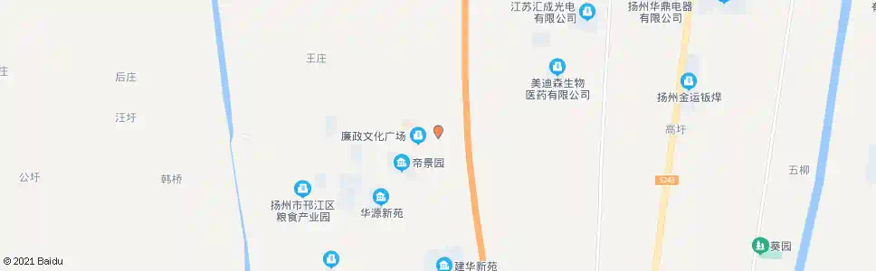扬州建华村客运站_公交站地图_扬州公交_妙搜公交查询2025