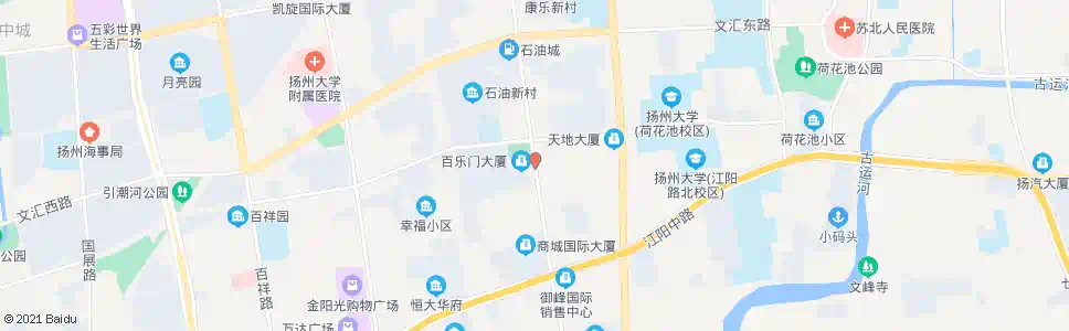 扬州花园小区_公交站地图_扬州公交_妙搜公交查询2025