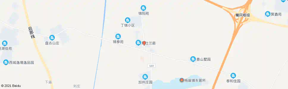 扬州杨庙加油站_公交站地图_扬州公交_妙搜公交查询2025