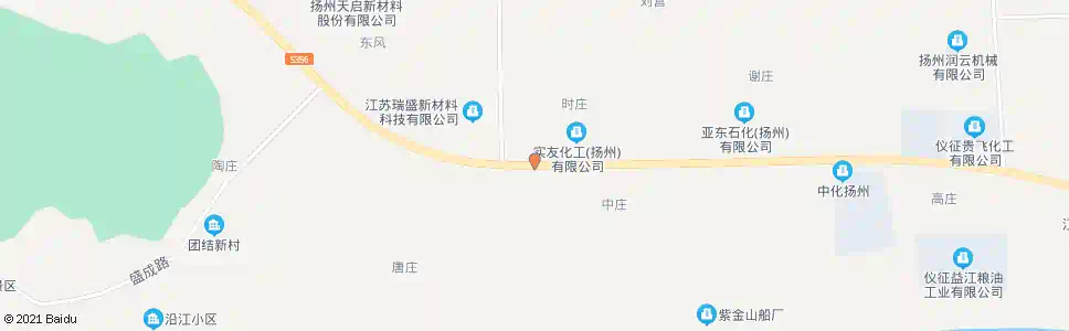 扬州高海化工_公交站地图_扬州公交_妙搜公交查询2025