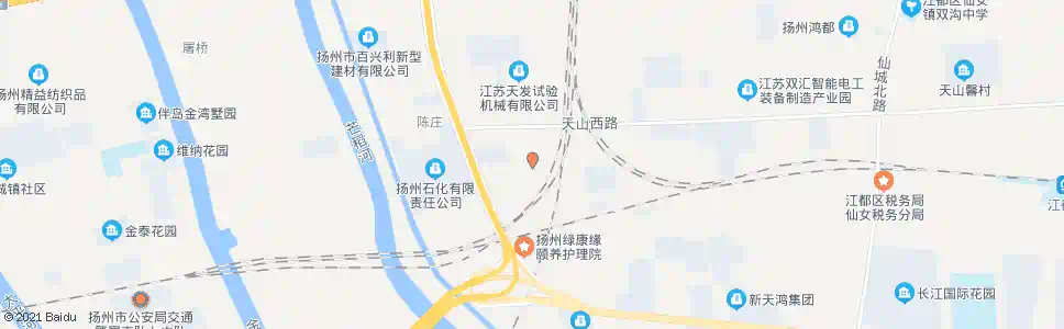 扬州通达毛绒公司_公交站地图_扬州公交_妙搜公交查询2025