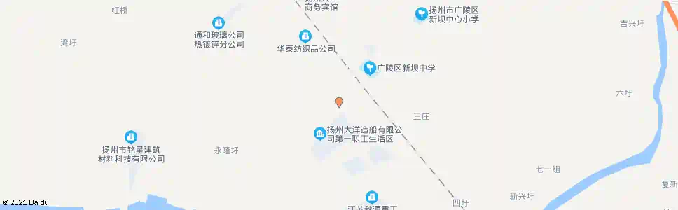 扬州大洋生活区_公交站地图_扬州公交_妙搜公交查询2025