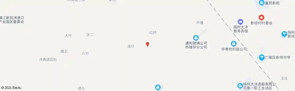 扬州新财路_公交站地图_扬州公交_妙搜公交查询2025