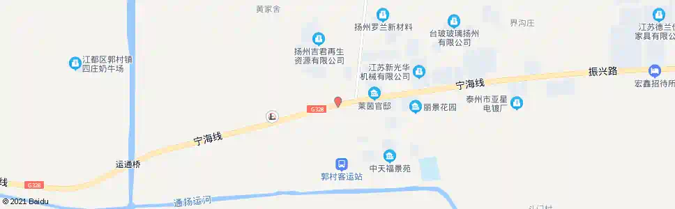 扬州周家_公交站地图_扬州公交_妙搜公交查询2025