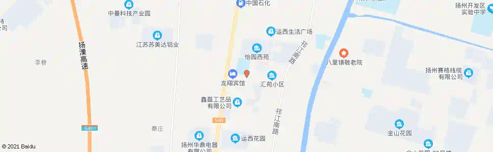 扬州运西集镇_公交站地图_扬州公交_妙搜公交查询2025