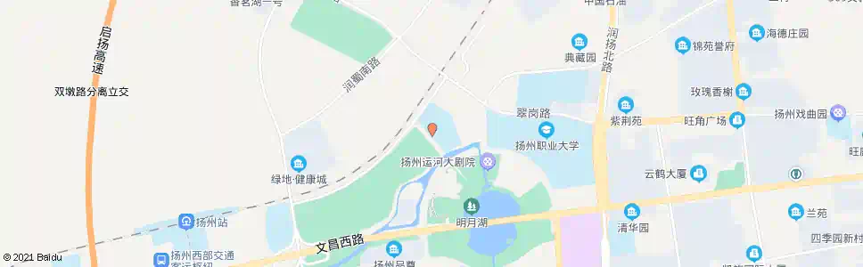 扬州市委党校南_公交站地图_扬州公交_妙搜公交查询2025