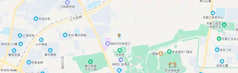 扬州鉴真图书馆_公交站地图_扬州公交_妙搜公交查询2025
