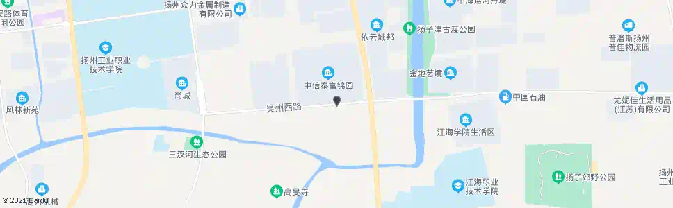 扬州吴州西路扬子江南路_公交站地图_扬州公交_妙搜公交查询2025