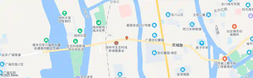 扬州头道桥_公交站地图_扬州公交_妙搜公交查询2025