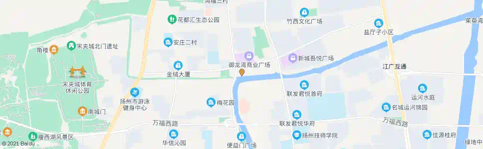 扬州大王庙_公交站地图_扬州公交_妙搜公交查询2025