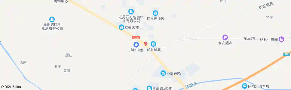 扬州姚湾_公交站地图_扬州公交_妙搜公交查询2025