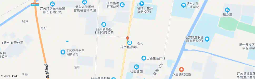 扬州运西马庄_公交站地图_扬州公交_妙搜公交查询2025