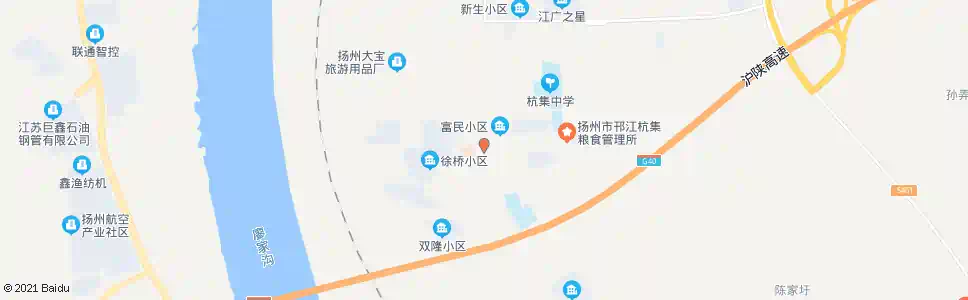 扬州杭集医院_公交站地图_扬州公交_妙搜公交查询2025